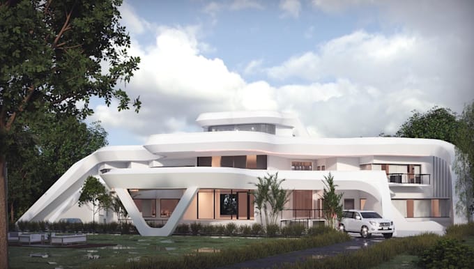 do 3d modeling in sketch up and architectural rendering