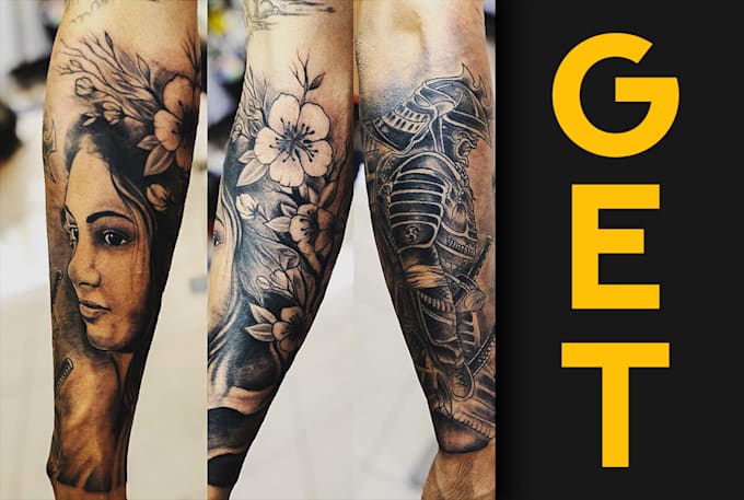 Design Custom Sleeve Tattoo For You By Heller 1997