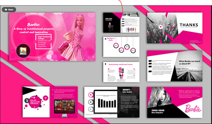 design pitch deck presentation in power point ppt or google slides