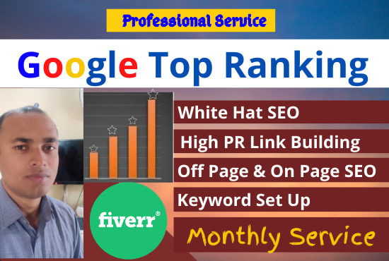 do monthly SEO service for google top ranking