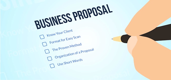 write the business proposal you need to win that contract