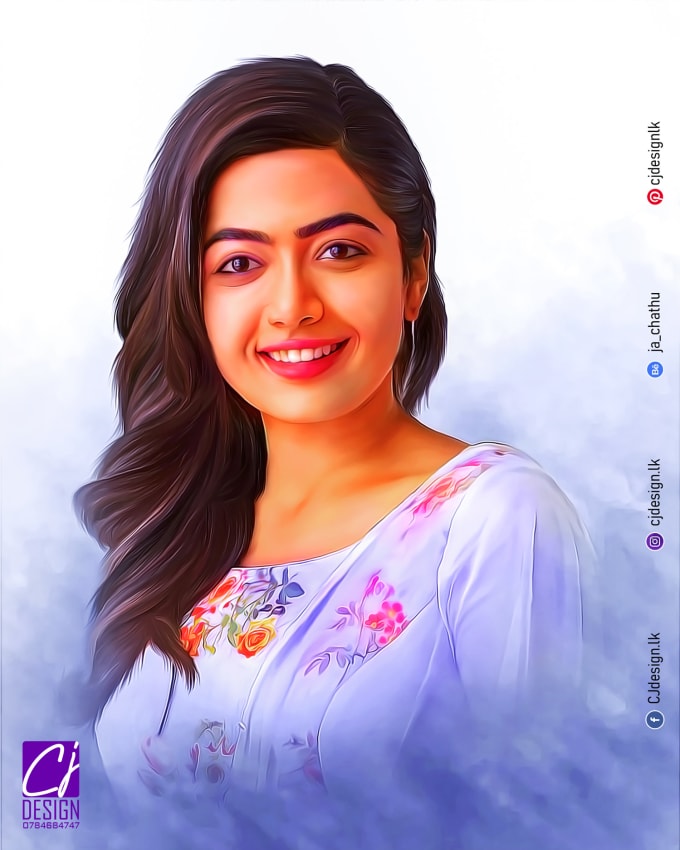 Convert Your Photo In To Smudge Oil Painting By Chathu000