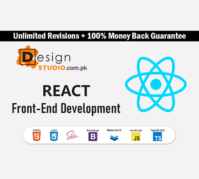 Do responsive front end development of react app by Designstudio3 | Fiverr
