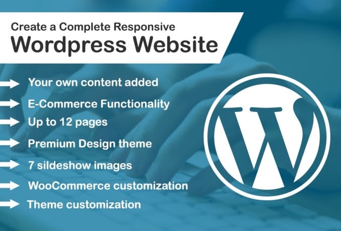create full website on wordpress