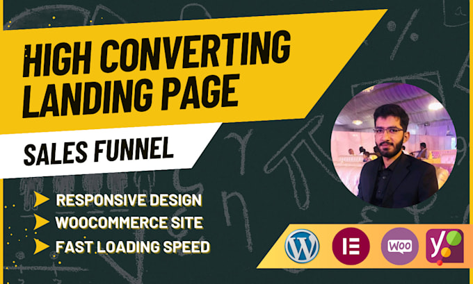 design redesign modern landing page website in wordpress elementor