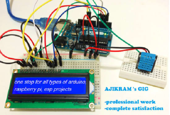 Do all your arduino  raspberry  pi  and esp projects  by Ajikram