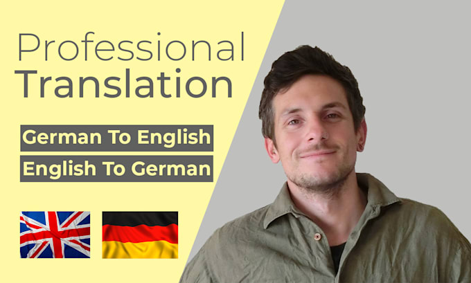 translate manually english to german and german to english