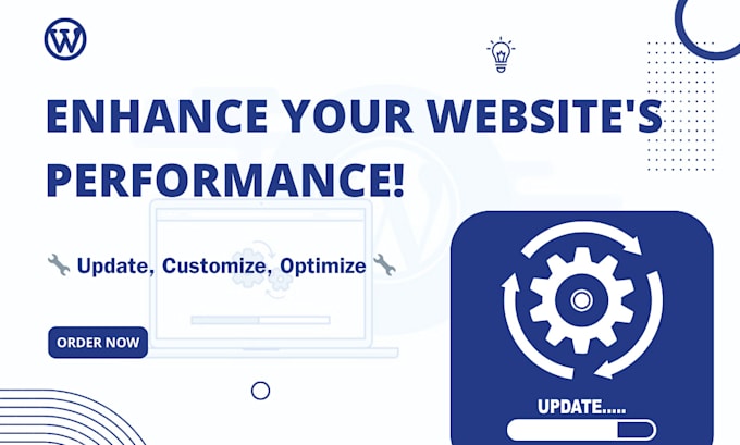 update your existing wordpress website