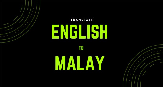 English to malay with sound