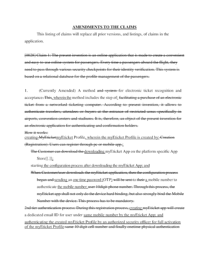 do patent examination response and office actions