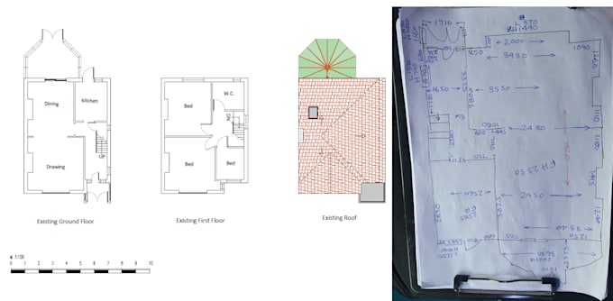 draw your floor plan elevation section layout plan in autocad 2d