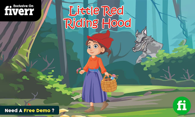 draw children book illustrations for your story