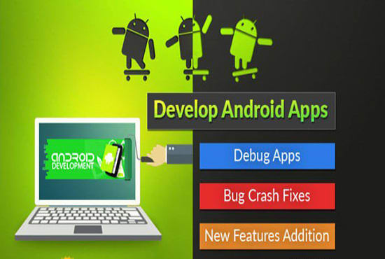 Hire a freelancer to design and develop an android mobile app in android studio