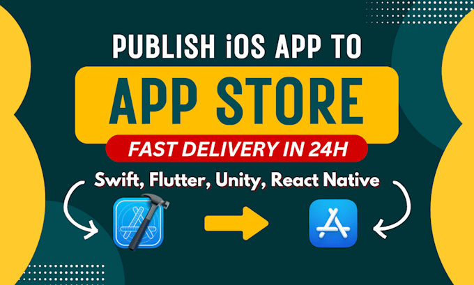 upload ios app to app store with free fast delivery