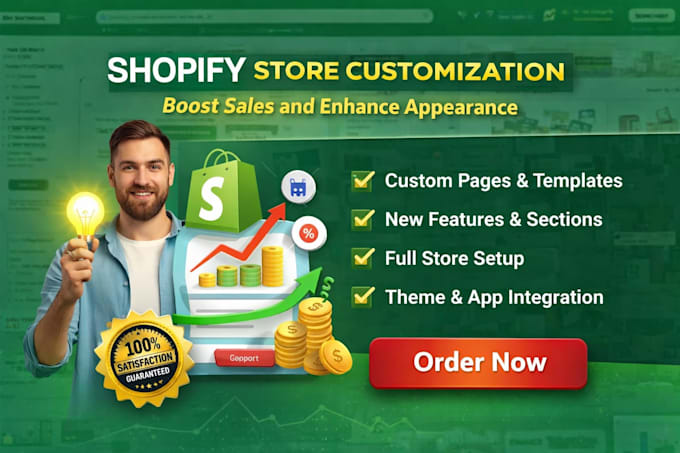 customize your shopify store and website