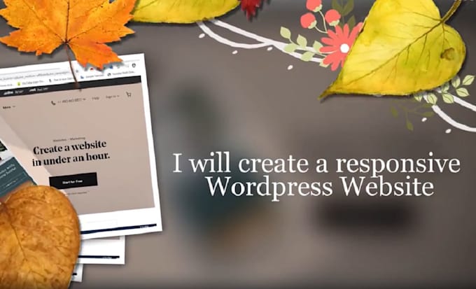 wordpress website using elementor or beaver builder
