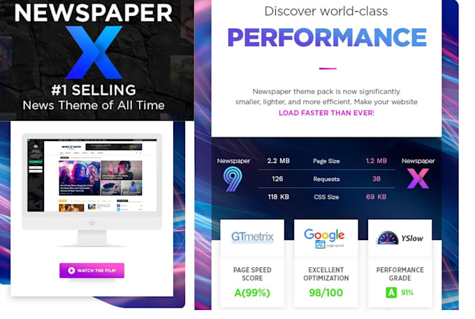 create a newspaper or blog website using newspaper theme