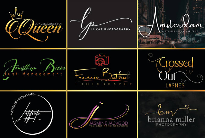 Design luxury unique branding signature logo by Sunny11112 | Fiverr