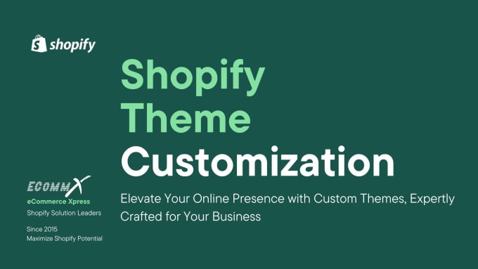 Customize and fix any bugs in your shopify theme by Calvin369 | Fiverr