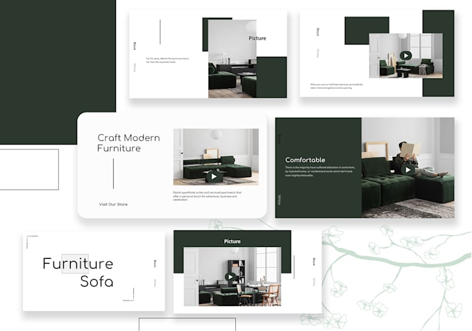 design branded powerpoint presentation