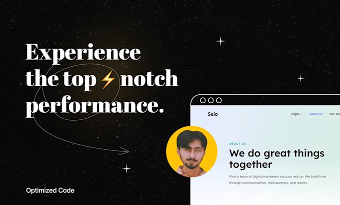 build a complete solution, from frontend to backend