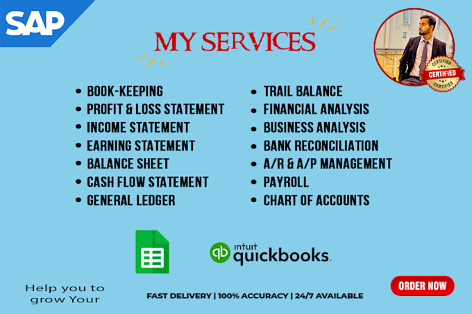 offer financial reports, bookkeeping, and auditing services