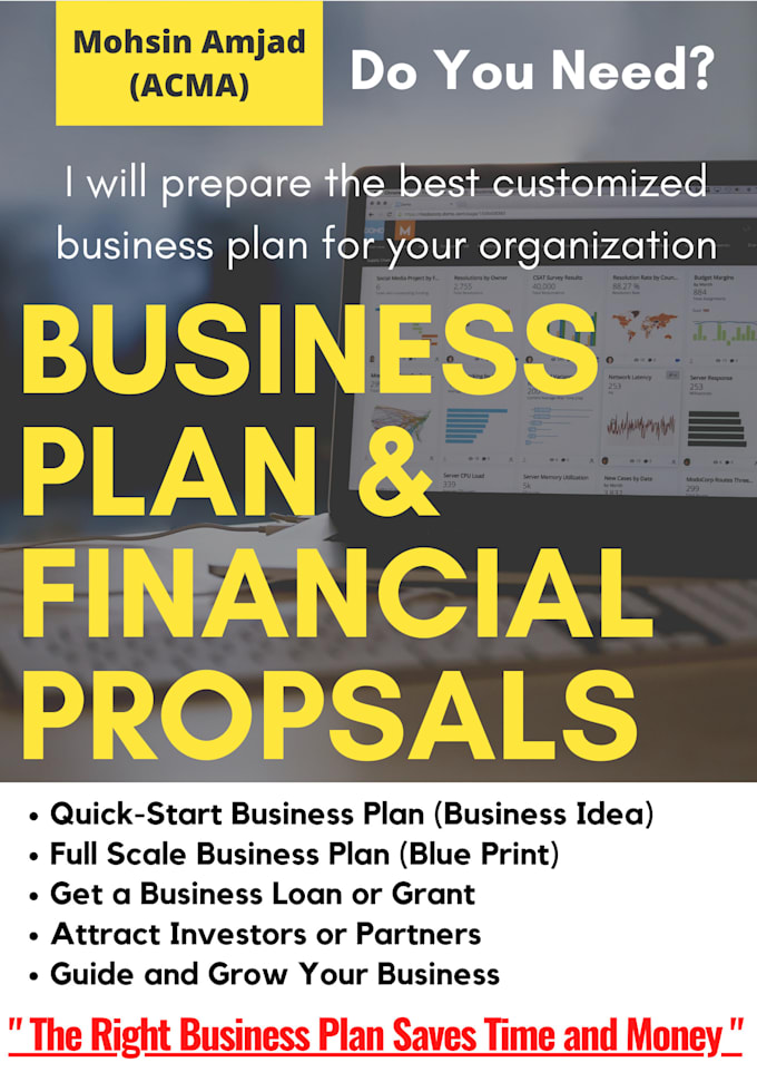 prepare strategic business and financial plan