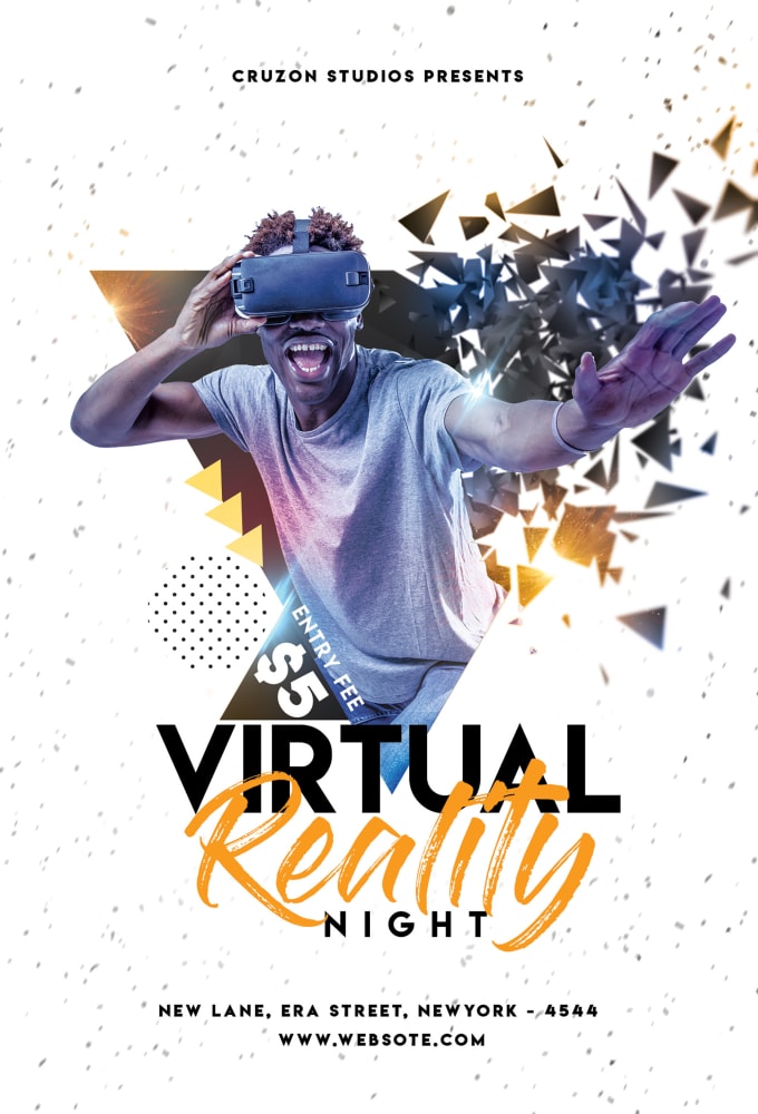 design cool party flyers for you