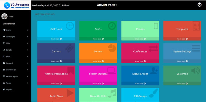 Customize Vicidial Agent And Admin Panel By Onlinecer