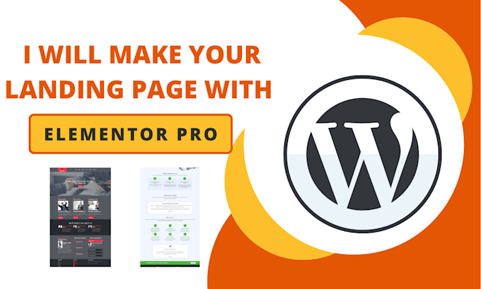 build custom modern wordpress landing page