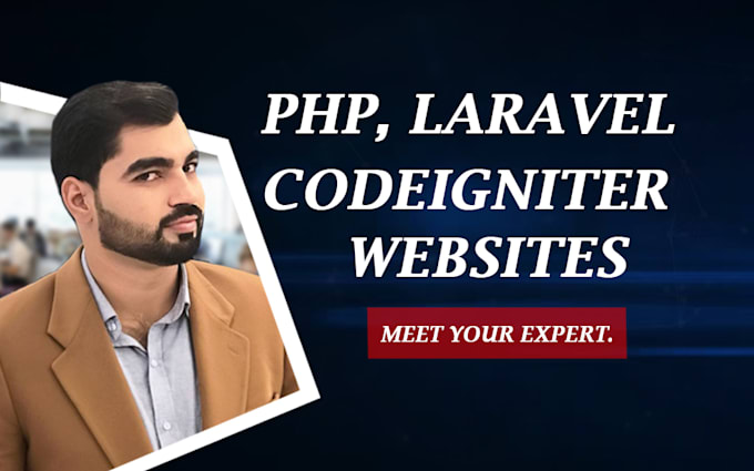 be your web developer in core php, laravel and codeigniter
