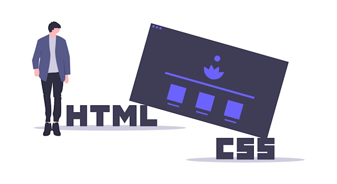 Convert psd, ai, figma, scetch, png, jpg to html and css by ...