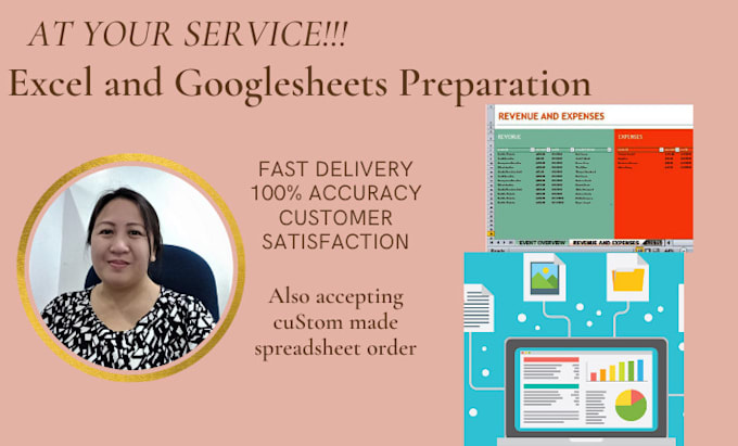 record your monthly sales and expenses in excel spreadsheet