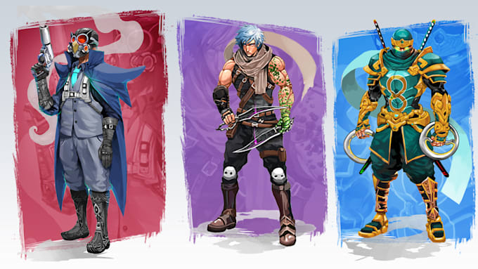 create fantasy illustration, character design, or concept art