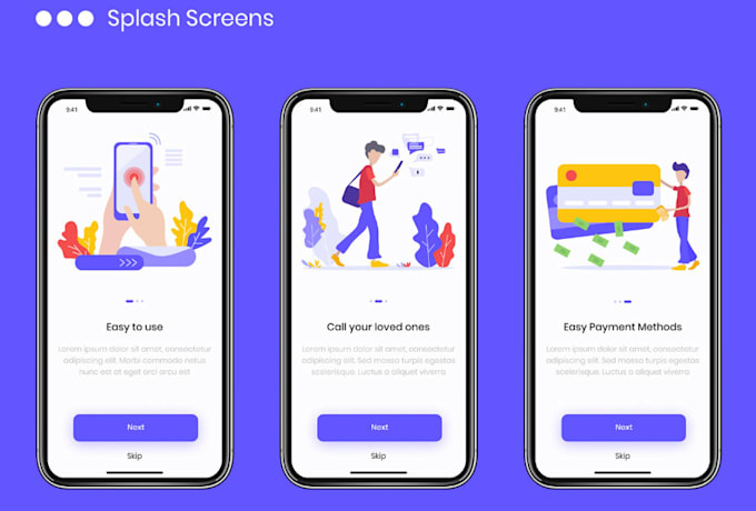 Design beautiful ui ux for all type of screens by Ali_fahim | Fiverr