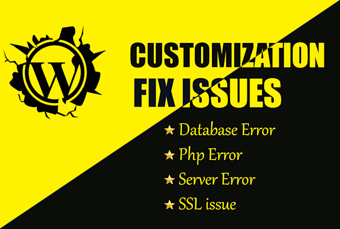 fix wordpress issues, wordpress errors