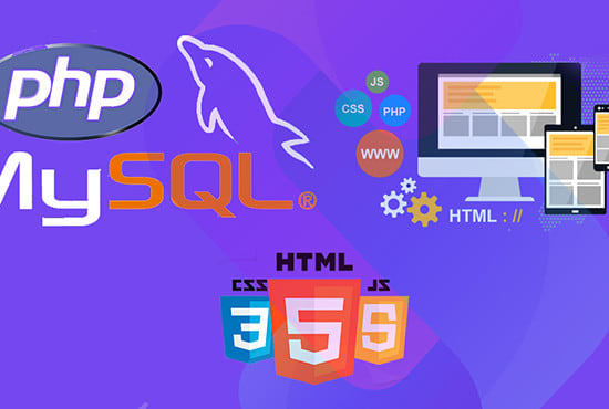 Design, redesign develop business website with html, css,javascript and ...