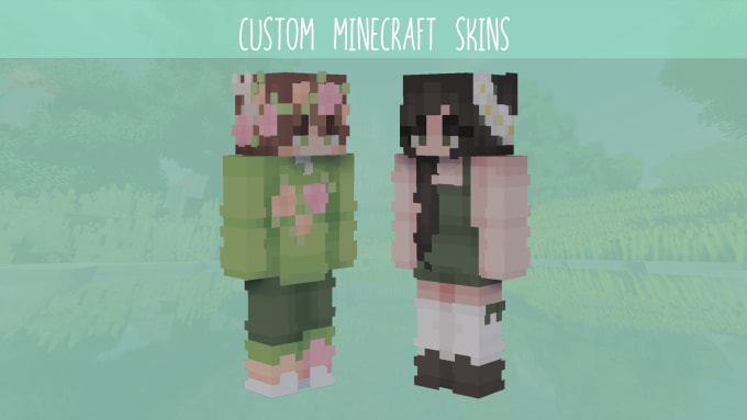 HOW TO MAKE MINECRAFT WALLPAPER OR THUMBNAIL WITH CUSTOM SKIN ft