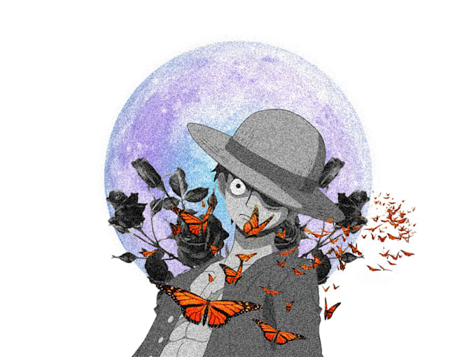 Make a cool anime profile picture for social media by Sheenoi | Fiverr