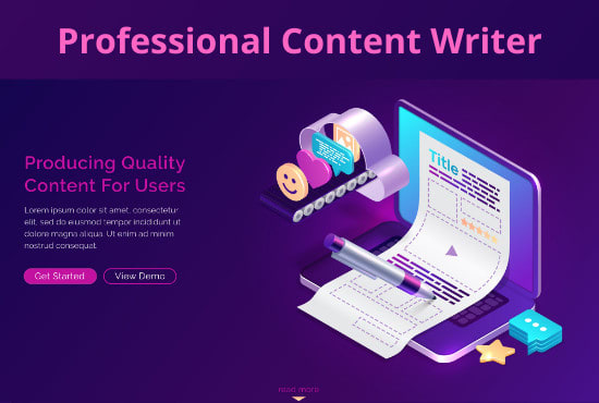 write all educational and business contents for you