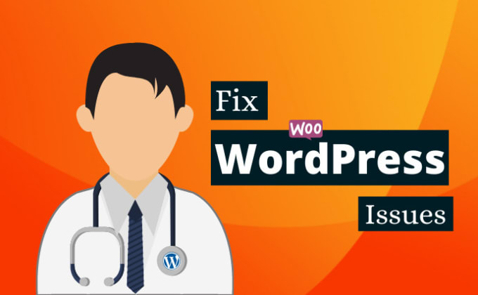 fix wordpress errors, issues and bugs