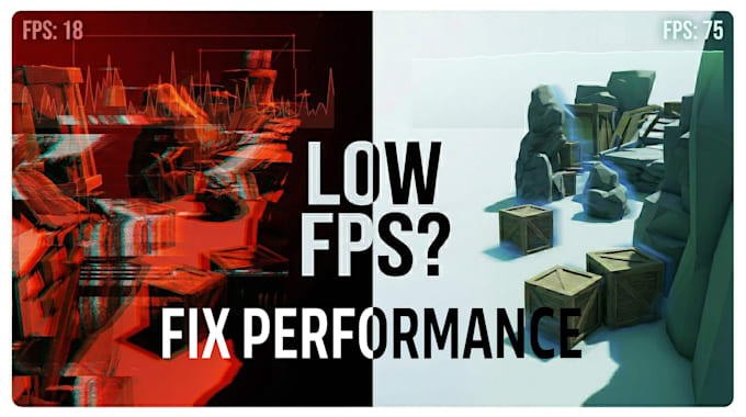 optimize your unity project and fix low fps