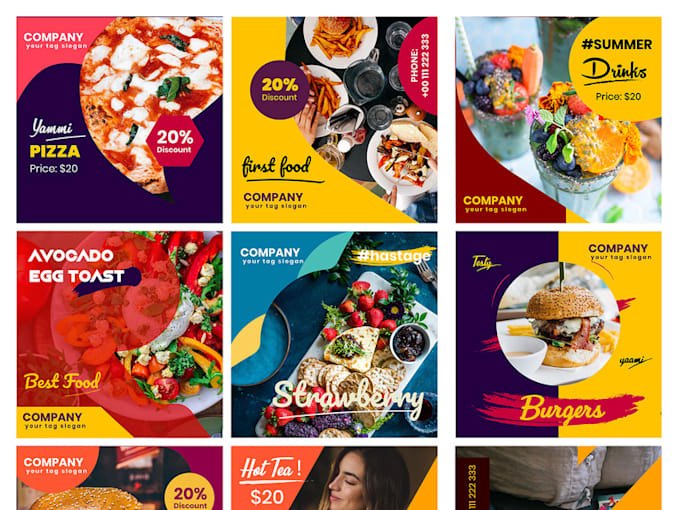 Make Instagram And Facebook Static Ads By Atbianaz