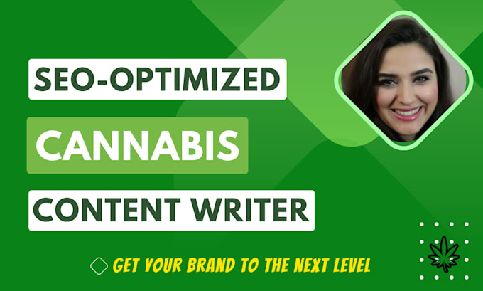 be your cannabis content writer