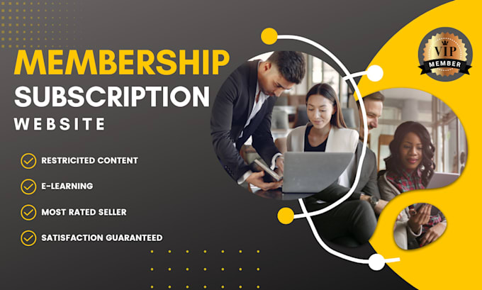 build a wordpress membership website or subscription website