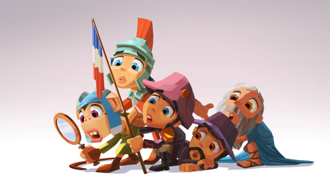 Digital Stylized Characters In 3d You Want By Ditaart
