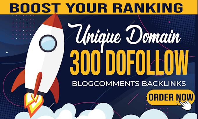do 300 unique domain blog comment backlinks
