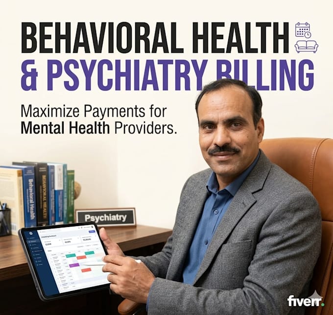 handle behavioral health and psychiatry medical billing, rcm and payment posting