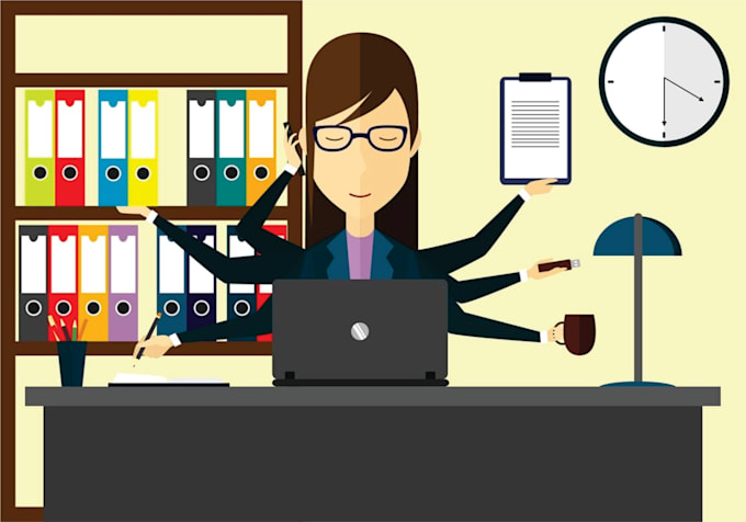 asistente multitasking, marketing y comunicación