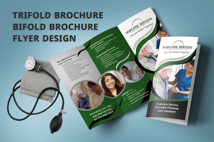 do professional home care, healthcare, medical, business brochure or flyer